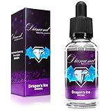 Diamond Aroma für E-Liquids | Dragon's Ice (Icy Astaire) | 30ml | Aromakonzentrat zum Mischen mit Basen | Für E-Zigaretten und E-Shishas | Ohne Nikotin 0,0mg | Made in Germany! Vape Liquid-Aroma