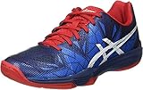 ASICS Herren Gel-Fastball 3 Handballschuhe, Blau (Insignia Blue/White/Prime Red), 45 EU