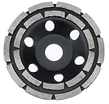 125 mm Diamant Schleiftopf Beton Granit Topfschleifer 20 Segmente Schleifteller