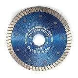 Profi Diamant-Trennscheibe Fliese Turbo von EDW, 125 mm, Fliesenscheibe/Fliesentrennscheibe, für Fliesen, Feinsteinzeug, Keramik, Naturstein, Granit, Marmor