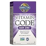 Garden of Life, Vitamin Code Raw Zinc (Zink aus Rohkost), 60 Vegane Kapseln