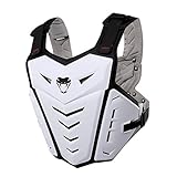 Freedomanoth Motorradjacke Brustpanzer Weste-Schutz Motorrad Weste Brustschutz Racing Guard Mit Rückenschutz Für Motocross Riding Skating