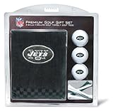 Team Golf NFL New York Jets Geschenkset Besticktes Golf-Handtuch, 3 Golfbälle und 14 Golf-Tees 6,5 cm Regulierung, dreifach gefaltetes Handtuch 40,6 x 55,9 cm und 100 % Baumwolle