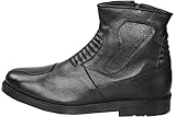 German Wear Freizeit & Bikers Trends Motorrad Stiefel Motorradstiefel Stiefeletten Schwarz, Schuhgröße:45