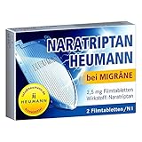 Naratriptan Heumann bei Migräne Filmtabletten, 2 St. Tabletten