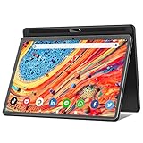 Tablet 10 Zoll Android 10.0, 5G WiFi Google Tablet Pad, 32GB ROM 128GB erweiterbar,Octa-Core-Prozessor,13MP & 5MP Kamera, 1920 x 1200 IPS FHD-Display, GPS WiFi Buletooth OTG 10,1' Tablets schwarz