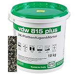 vdw 815 plus 2K-Fugenmörtel 10kg Basalt