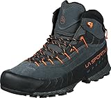 La Sportiva Unisex Tx4 Mid GTX Trekking- & Wanderhalbschuhe, Mehrfarbig (Carbon/Flame 000), 40 EU