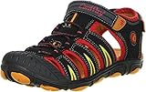 ConWay Kinder Trekkingsandalen Outdoorschuhe rot, Farbe:Rot, Größe:33
