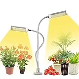 KagoLing LED Pflanzenlampe 100LEDS Wachsen Pflanzenlicht Vollspektrum Grow Lampe Pflanzenleuchte Verstellbarer Schwanenhals 3 Arten von Modus für Blumen Früchte Samen Sukkulenten