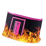 Dr.VIVA Bauchweggürtel für Fitnesstraining, Taillentrimmer Trainer Gürtel für Frauen Männer Gewichtsverlust Premium Neopren Sport Schweißtraining Abnehmen Body Shaper Sauna Übung Rosa