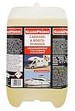 10 Liter Kanister Caravan- und Bootsreiniger Caravanreiniger Schiff Wohnwagen Camping Reiniger Reinigungsmittel Caravanreiniger Bootsreiniger Reiniger Reinigungsmittel Boote Camper Bootsreinigungsmittel Skipper Bedarf Zubehör Schiff Segelboot Motorboot Pflege Cleanprince