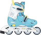 Nijdam Hardboot Kinder Inline Inliner Skates Rollschuhe verstellbar