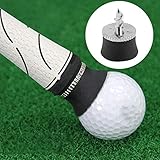 Alomejor Golf Pick Up Tool Legierung Golf Putter Grip Retriever Tool Saugnapf Pickup Schraube für Golf Trainingshilfen