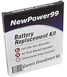 NewPower99 Akku-Ersatz-Kit kompatibel mit Garmin DriveSmart 50 Series DriveSmart 50, 50LM, 50LMT, 50 LMTHD, 50 LMT-D
