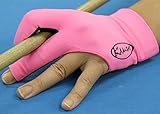 Kamui Action for Pink Ribbon Professional Billard Pink Glove Limited Edition für Carom Billard Pool Links/Rechtshänder Spieler (RHP = Linkshänder/LHP = Handschuh für Rechtshänder), Rose, Medium