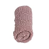 NUOLUX Neugeborenes Baby Fotografie Foto Prop Stretch Wrap Baby lange Ripple Wrap (lila)