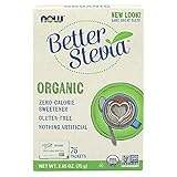 Now Foods Better Stevia Organic Standard, 75 Stück