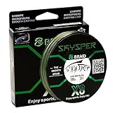 SKYSPER Geflochtene Angelschnur Fishing Line Angeln 8-Fach Forelle Hecht Karpfen