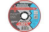 Metabo Trennscheibe M-Calibur Inox TF 41 (eisen-, schwefel- und chlorfrei; 125x1,6x22,23 mm, 12200/min) 616286000
