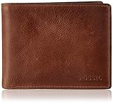 Fossil Herren Derrick ML3709 Geldbörse, Braun (Brown 200)