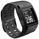 Nike+ SportWatch GPS Uhr powered by TomTom, schwarz mit anthrazitfarbener Innenseite, Modell 2012