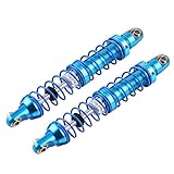 Dilwe RC Auto Stoßdämpfer, Einstellbar Metall Stoßdämpfer Dämpfer für SCX10 TRX-4 D90 1/10 RC Crawler Auto(90 mm / 3,54 Zoll)