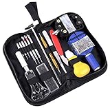 Uhrenwerkzeug Set, Cadrim 147tlg Uhrmacherwerkzeug Uhr Werkzeug Watch Tools Akku-Ersatzwerkzeug-Kit für Uhren mit Tragetasche