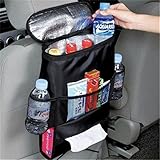 HENGSONG Auto Rücksitztasche Rücksitz Organizer Auto Rückenlehnenschutz Utensilientaschen Autozubehör