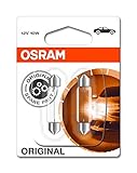 Osram 6411-02B Glühlampe, Klar, Double Blister, Set of 2