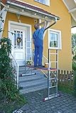 KRAUSE lalh103 Leiter Gelenk mit 2 x 7 Trittstufe, 3.2 M/3 M/4.05 m Höhe Stehleiter, 1 Höhe letzte Sprungbrett, 1.85 m Leiter, 3.05 m Länge