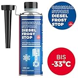 SYPRIN Diesel Frost Stop Additiv Zusatz für Winter – Dieselzusatz Kraftstoffadditiv Fließverbesserer – Frostschutz und Winterschutz für den Winterbetrieb