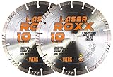 2er-SET | Neuentwicklung: Laser ROXX Diamantscheibe 230 mm | universal