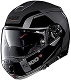 Nolan N100-5 Consistency N-Com Klapphelm M (58) Schwarz/Grau N150003930202, lava grau matt, M 58/59