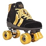 ROOKIE Mädchen Rollerskates Authentic RKE-SKA-215 35,5 Black/Gold