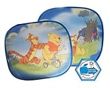 Winnie Pooh WPSAA080 Hits4Kids 'Winnie The Pooh Uv-Sonnenschutz für Seitenscheiben Hellblau