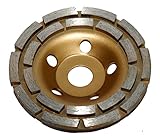 Diamant Schleiftopf Schleifteller ø125 mm 22,2 - Betonschleifer Granit 8783