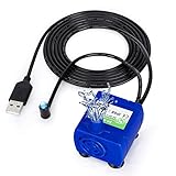 Haofy Haustier Trinkbrunnen Pumpe, Ersatzpumpe für 2.4L Große Kapazität Automatische Haustier Wasserspender, Wasserpumpe für Blumentrinkbrunnen für Kleine Mittlere Hunde und Katzen