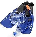 Aqua Lung Grenada JUNIOR Tauchset Tauchmaske, Schnorchel & Flossen 125748 (EU 30-32)