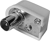 Hama Antennen-Stecker Koax-Winkel, schraubbar, 75 Ohm