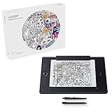 Wacom Intuos Pro Paper Edition Stifttablett Größe L, Grafiktablett (mit Papierklemme inkl. Wacom Pro Pen 2 Eingabestift mit verschiedenen Spitzen & Wacom Finetip Pen, geeignet für Windows & Apple)