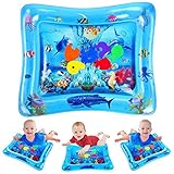 VATOS Wassermatte Baby, Baby Spielzeuge 3 6 9 Monate, Baby Wassermatte ist Perfektes Sensorisches Spielzeug für Baby Frühe Entwicklung Aktivitätszentren