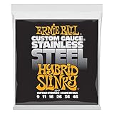 Ernie Ball Hybrid Slinky Edelstahl Wunde E-Gitarre Saiten - 9-46 Gauge