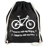 Nukular Turnbeutel 'Bicycle MTB' für Mountainbike Fans