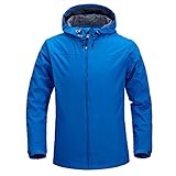 Allthemen Herren Jacke Outdoor Funktionsjacke Wasserdicht Freizeitjacke Übergangsjacke