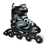 Unbekannt Tempish Kinder Inlineskates Jonker ausziehbar 4 Größen (Größen 29-32) – Kurze Chassis 3 Rollen – grün