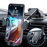 VANMASS Handyhalterung Auto【Automatisch Klemmen 】 Handyhalter fürs Auto 3in1 Armaturenbrett/Lüftungsschlitz Kfz Handy Halterung Universal für Handys wie iPhone 11 Pro Samsung Galaxy S20+ matt schwarz