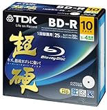 TDK Blu-ray BD-R Disk | Super Hard Beschichtung Oberfläche 25 GB 4 x Speed 10 Stück (Japan Import)