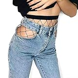 Libella Damen Netzstrümpfe Netz Strumpfhose ein echter Hingucker Strumpfhosen-Trend 27218