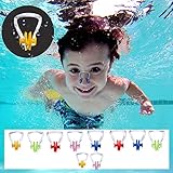 BEZZEE PRO Schwimmen Nase Clip (10 Stück) - Nasenklammer aus Silikon, Nasenschutz für Schwimmtraining, Erwachsene und Kinder - Perfektes Set zum Training, Wettkämpfe & Anfänger (5 Farben)